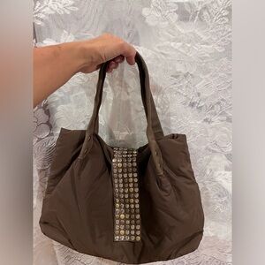 Earth, music & ecology hand bag